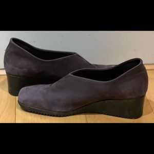 Arche Brown Suede Wedges size 8